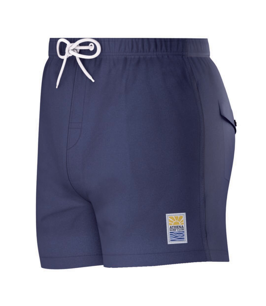 Bermuda de bain medium homme Traveler Denim Athena-1
