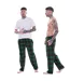 Pantalons De Détente Motif/style Tartan Homme Rouge Vert Keanu-4