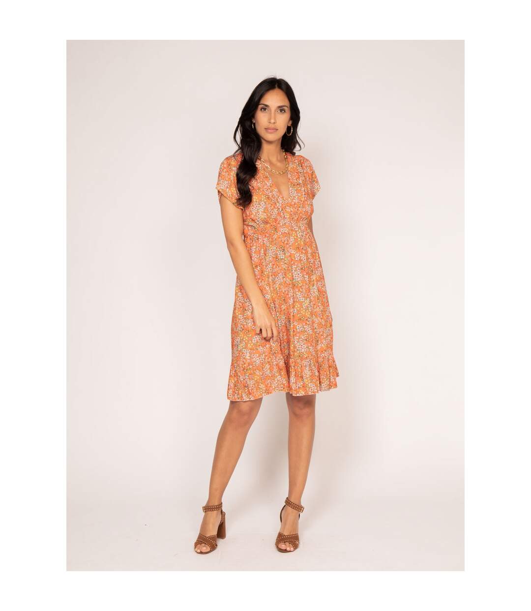 Robe courte motifs IJONA - Dona X Lisa-4