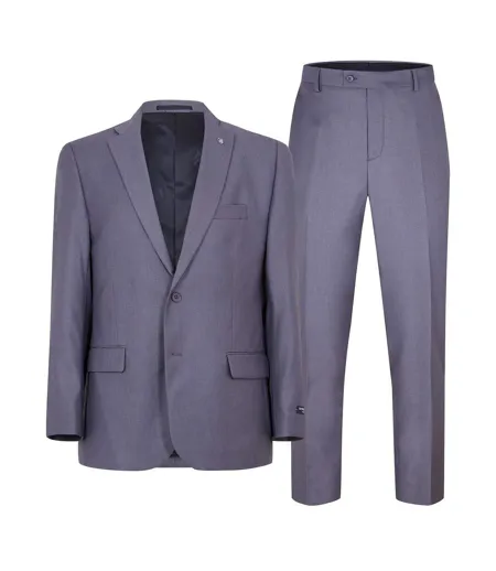 Ensemble Costume Motif/style Uni Homme Gris Scotch
