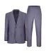 Ensemble Costume Motif/style Uni Homme Gris Scotch-1