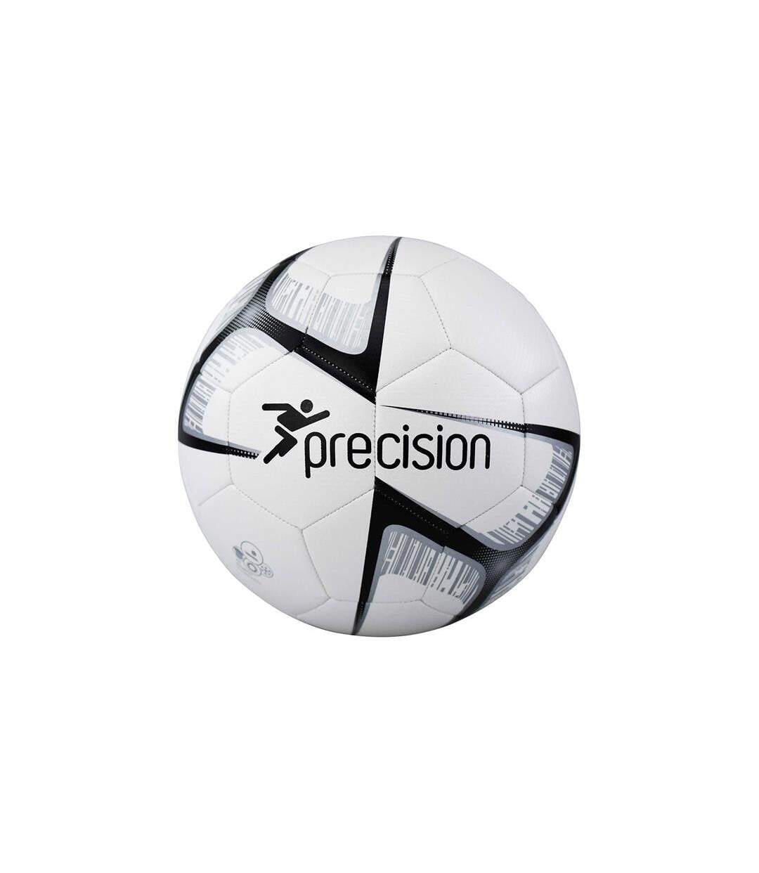 Ballon De Foot Fusion Lite Taille 5 Blanc Orange Noir Precision-2