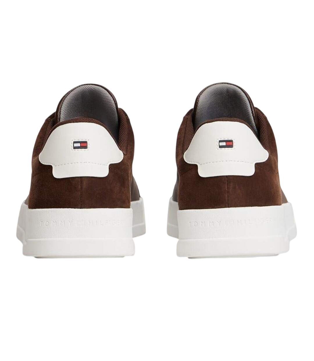 Baskets Homme Marron Gris Tommy Hilfiger-3