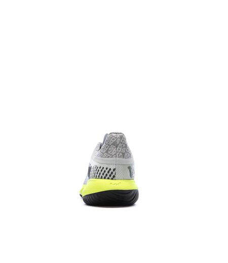Chaussures de tennis grises/jaunes homme wilson hurakn