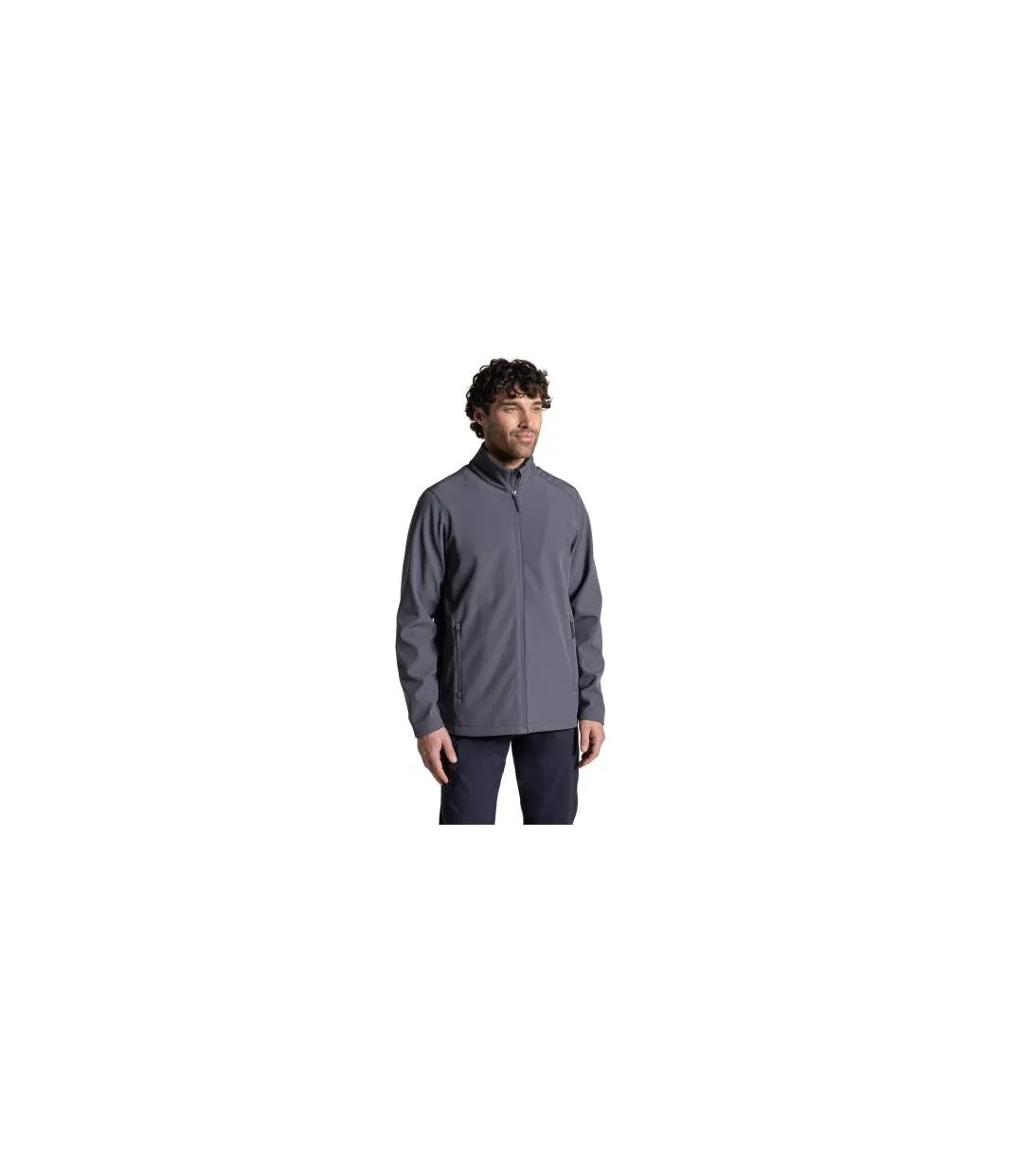 Veste Softshell Expert Basecamp Homme Gris Carbone Craghoppers-1