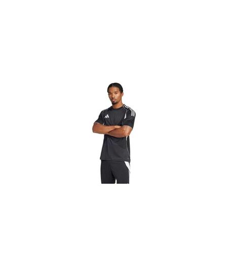 T-shirt Motif/style 3 Rayures Tiro Competition Homme Noir Adidas
