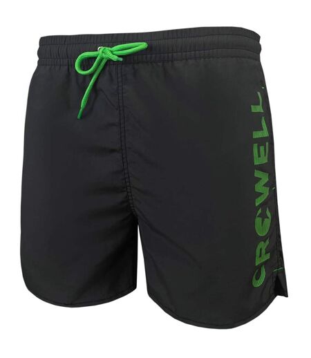 Mens Diver Swim Shorts Grey Crowell