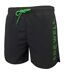 Mens Diver Swim Shorts Grey Crowell-1