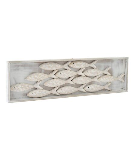 Déco Murale Poisson Javier 83cm Naturel