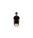 T-shirt Motif/style Rayure Contrastée Sur Bord Homme Noir Fred Perry-1