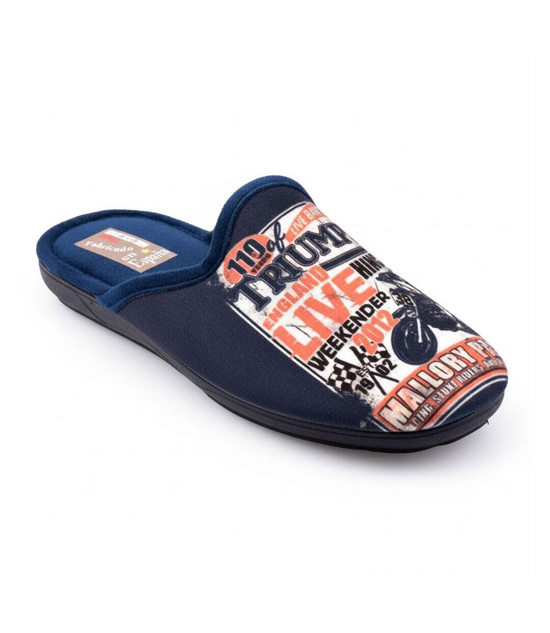 Pantoufles Homme Mule Fantaisie PHOTOPRINT-1