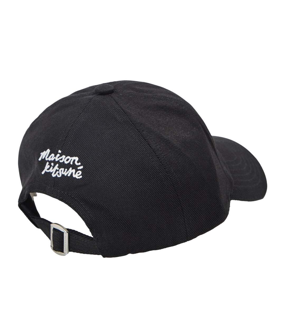Casquette De Baseball Motif/style Tête Double Fox Homme Anthracite Maison Kitsuné-2