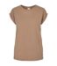 T-shirt Femme Taupe Clair Urban Classics-1