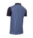 Mens Embroidered Collared Polo Shirt Denim Navy Calvin Klein-2