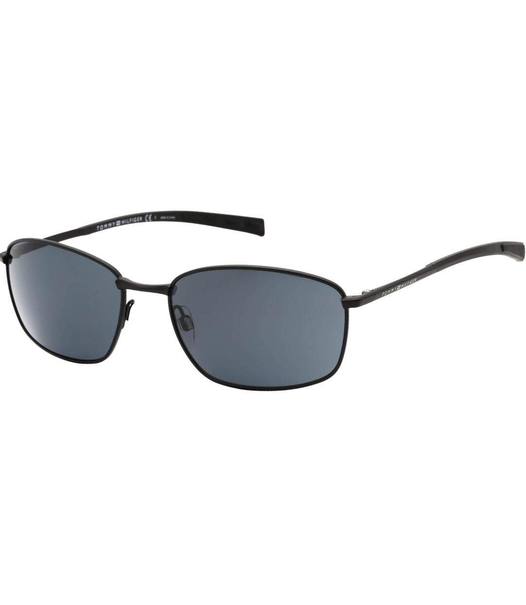 Lunettes De Soleil Homme Taille Unique Noir Gris Tommy Hilfiger-2