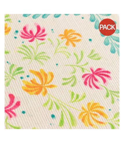 Pack of 4  Honeysuckle placemat  46cm x 36cm multicolored Furn