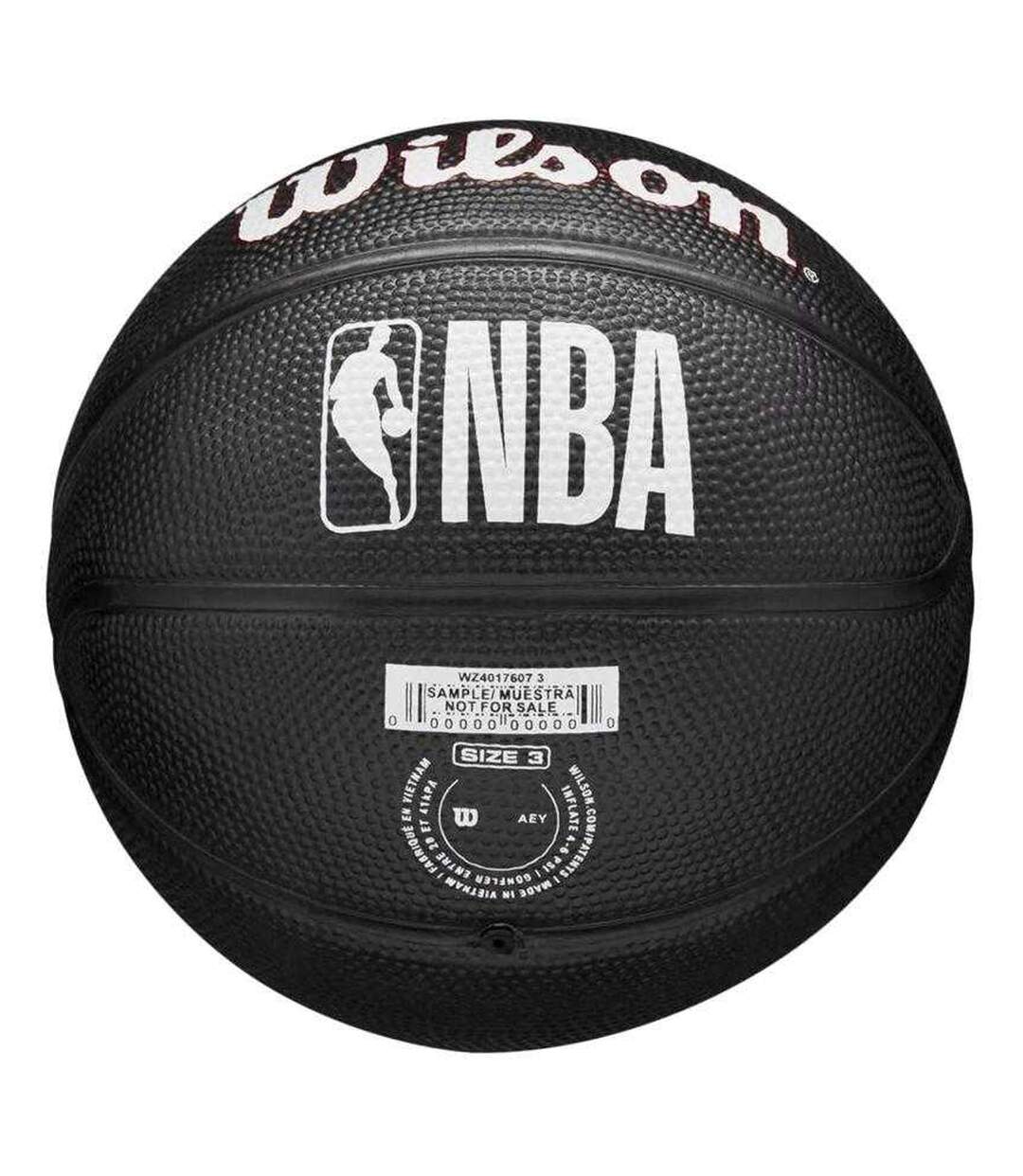 Ballon De Basket Motif/style Miami Heat Team Tribute Taille 3 Noir Wilson-2