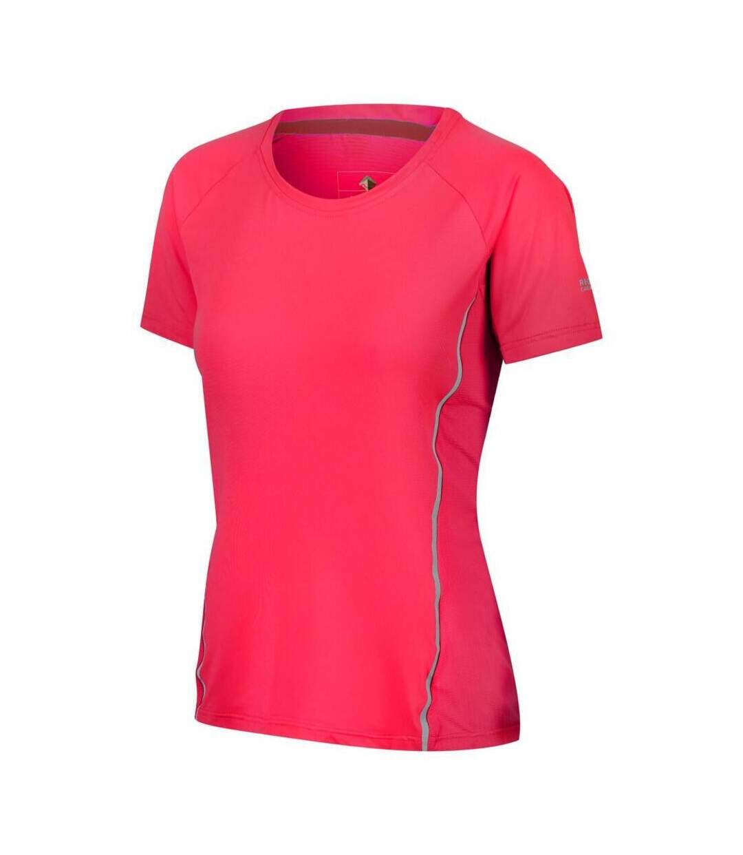 T-shirt highton pro femme rose vif Regatta-4