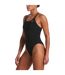 Maillot De Bain 1 Pièce Motif/style Araignée Femme Noir Nike-1