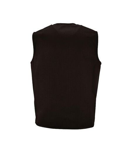 Unisex Adult Wallace Gilet Black SOLS