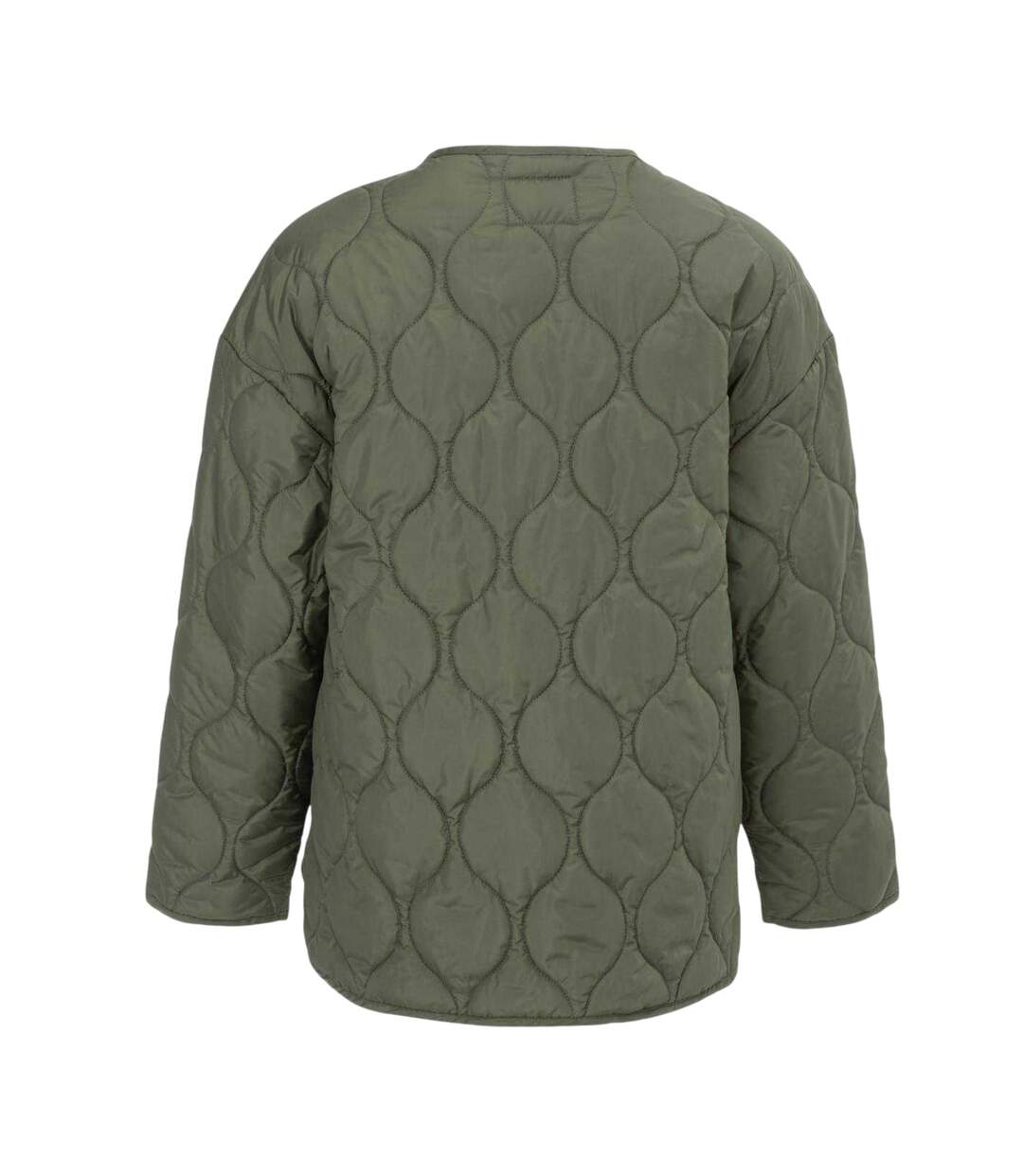 Veste Motif/style Matelassage Oignon Femme Vert Kaki SoulCal-2