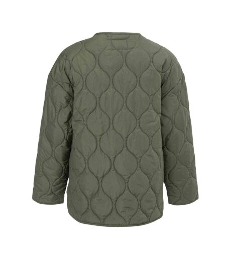 Veste Motif/style Matelassage Oignon Femme Vert Kaki SoulCal