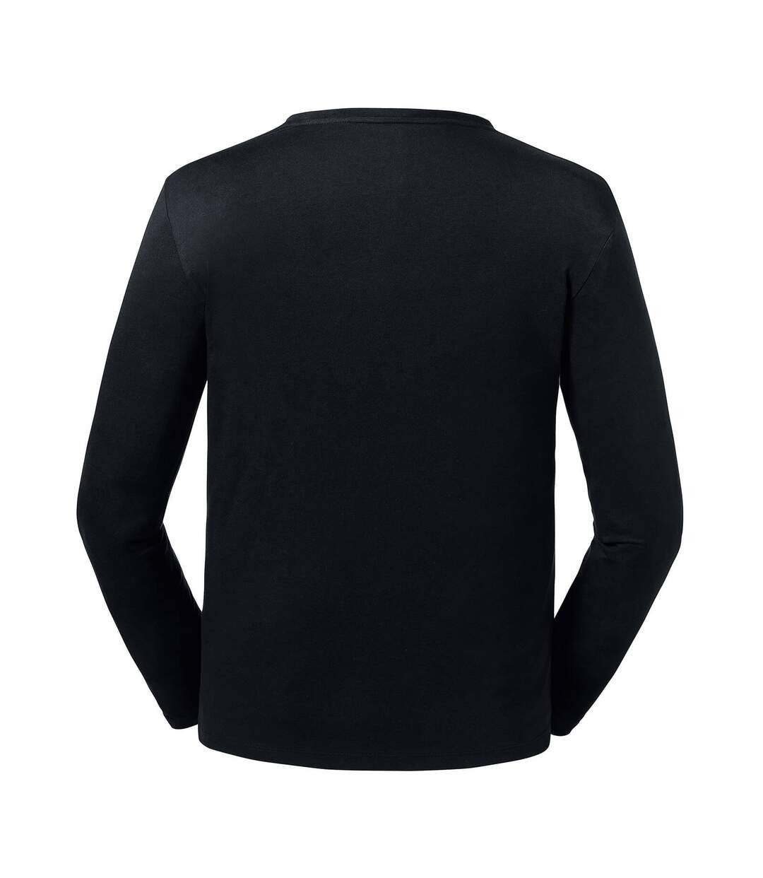 Russell Mens Long-Sleeved T-Shirt (Black)