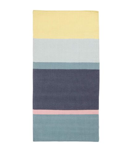 Tapis salon et chambre fait main en laine motif simple KOLIK