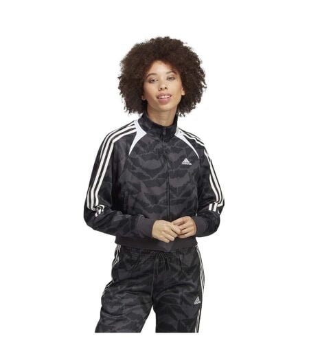 Veste De Survêtement Tiro Suit Up Lifestyle Femme Gris Blanc Adidas