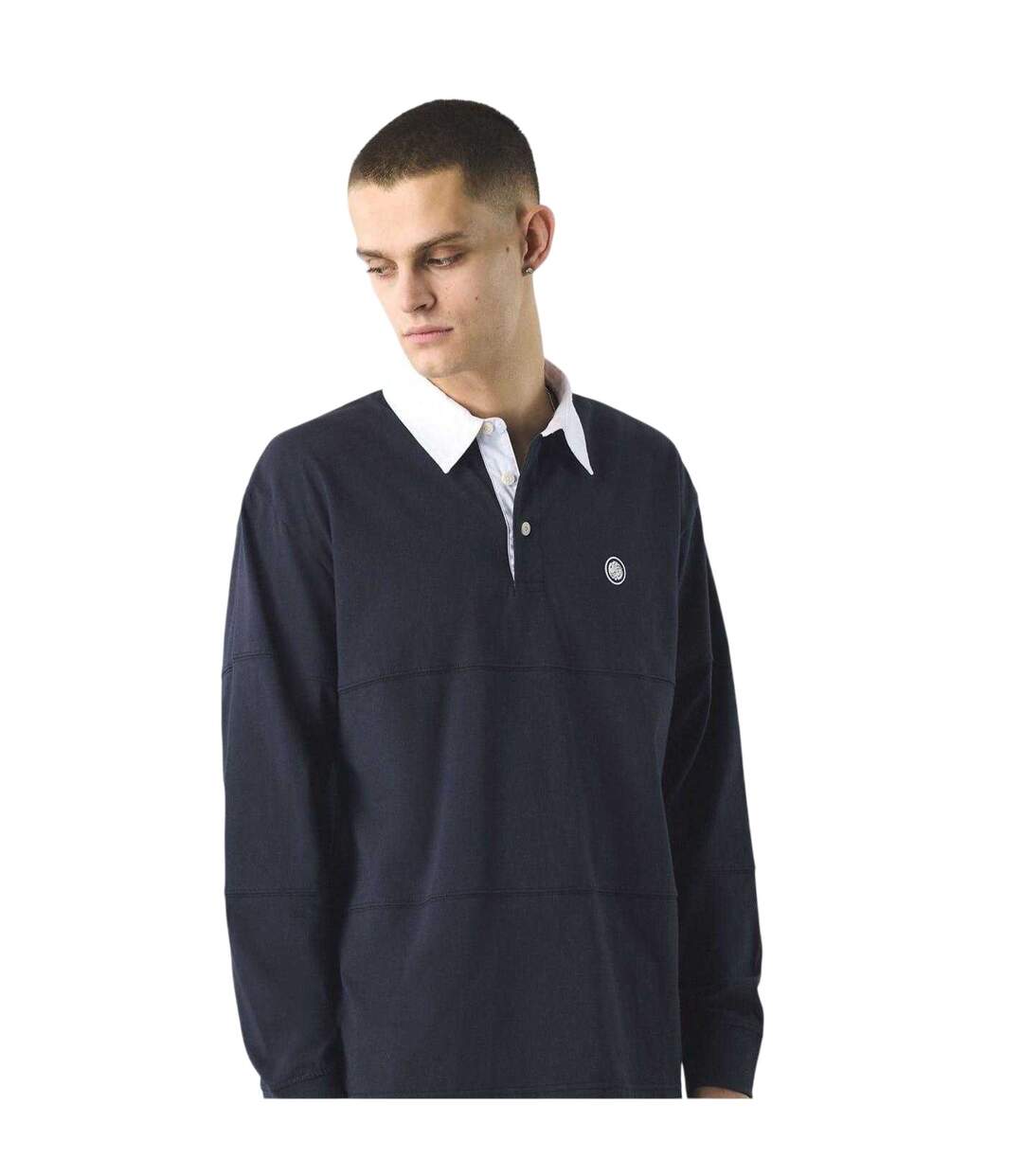 Haut De Rugby Islington Homme Bleu Marine Pretty Green-2