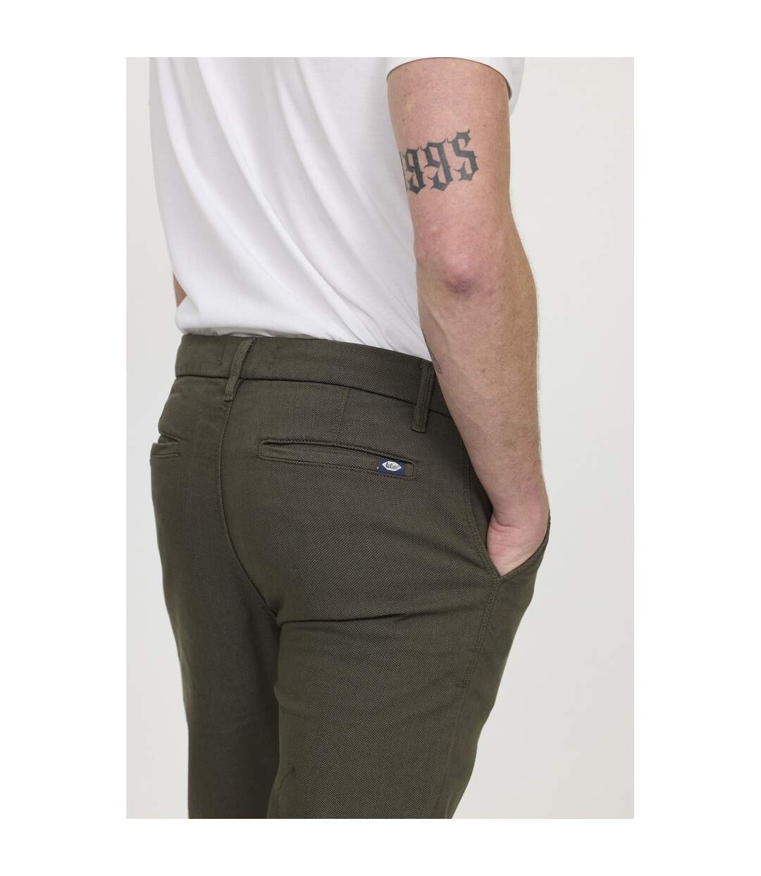 Pantalon coton chino slim NEILS-5