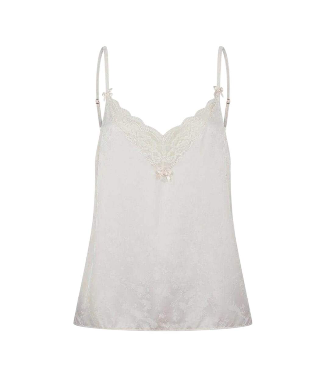 Haut De Pyjama Sans Manches Femme Rose Ted Baker-1
