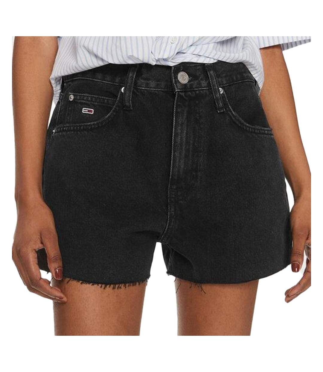 Short en Jean Noir Femme Tommy Hilfiger DW0DW17633-DK - 29-1