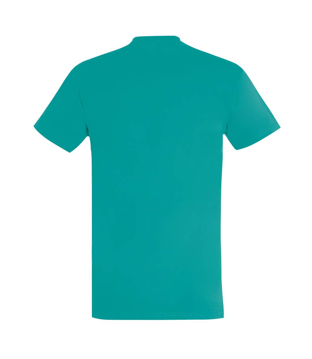 T-shirt manches courtes imperial homme bleu turquoise SOLS