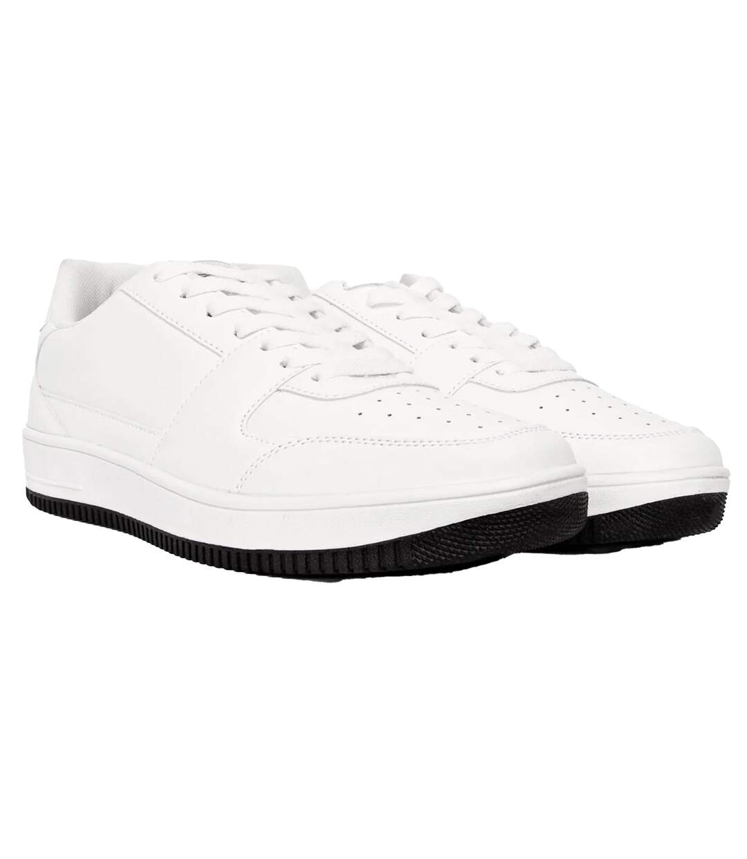 Baskets casimiro homme blanc Crosshatch-1