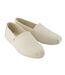 Womens/ladies Alpargata Classic Espadrilles Cream Toms-1