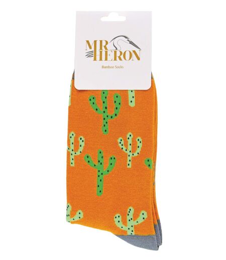 Mr Heron - Mens Cactus Novelty Bamboo Socks