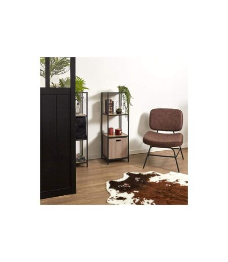 Cube de Rangement Bois 30x30cm Naturel