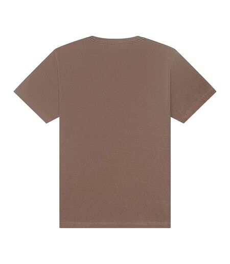 Unisex Adult Washed Canvas Heavyweight T-shirt Washed Cocoa Bella + Canvas