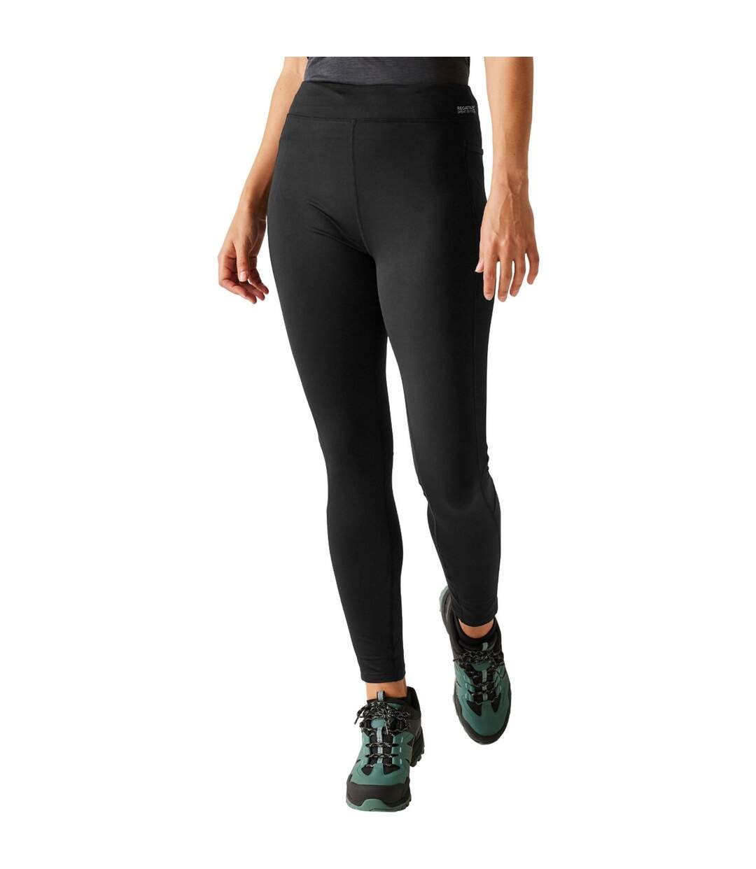 Legging Holeen Femme Noir Regatta-1