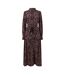 Robe Chemisier Mi-longue Femme Marron Nobody´s Child-1
