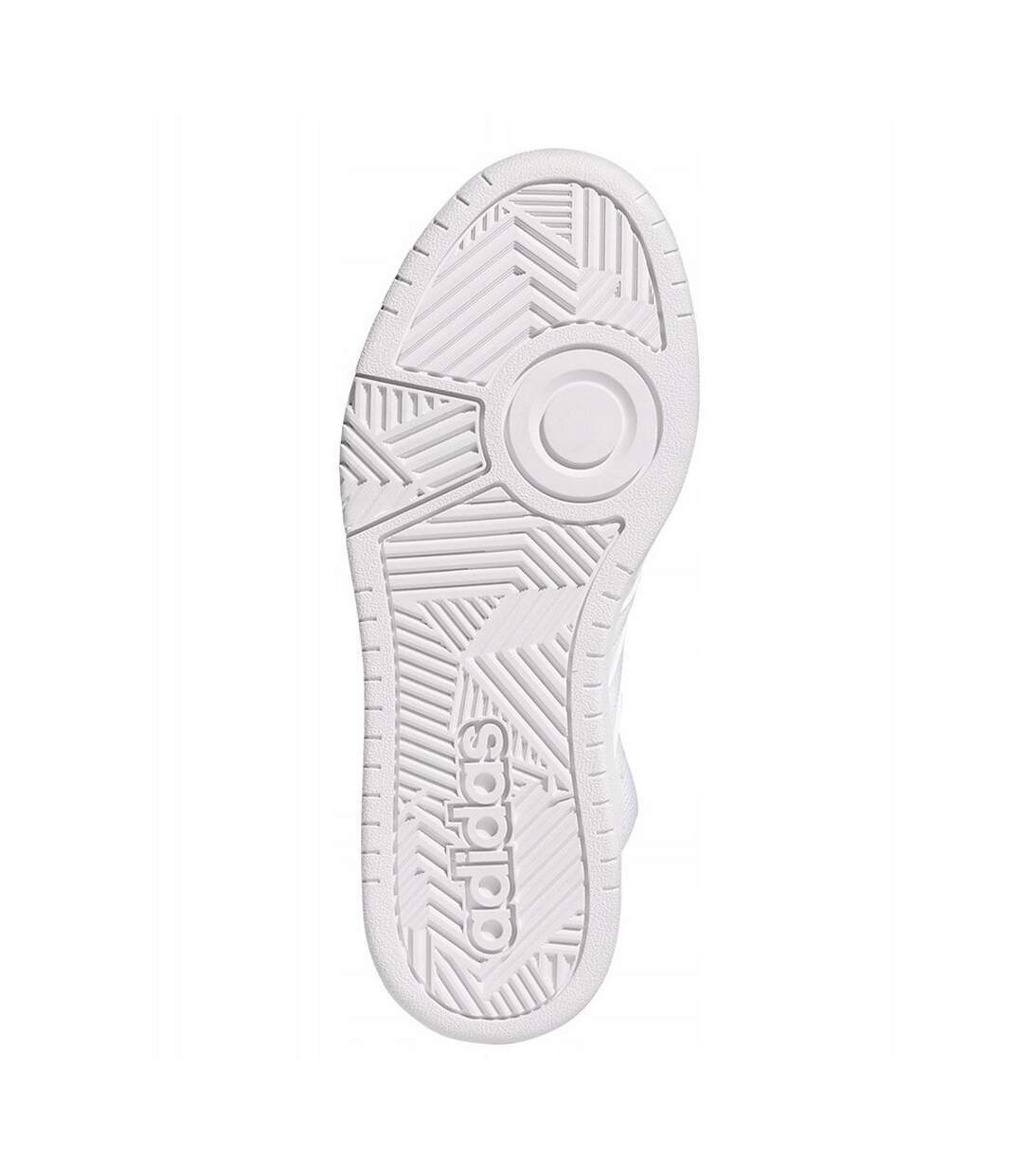 Baskets Hoops 3.0 Femme Blanc Adidas-4
