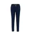 Womens/ladies Cotton Skinny Jeans Navy Firetrap-1