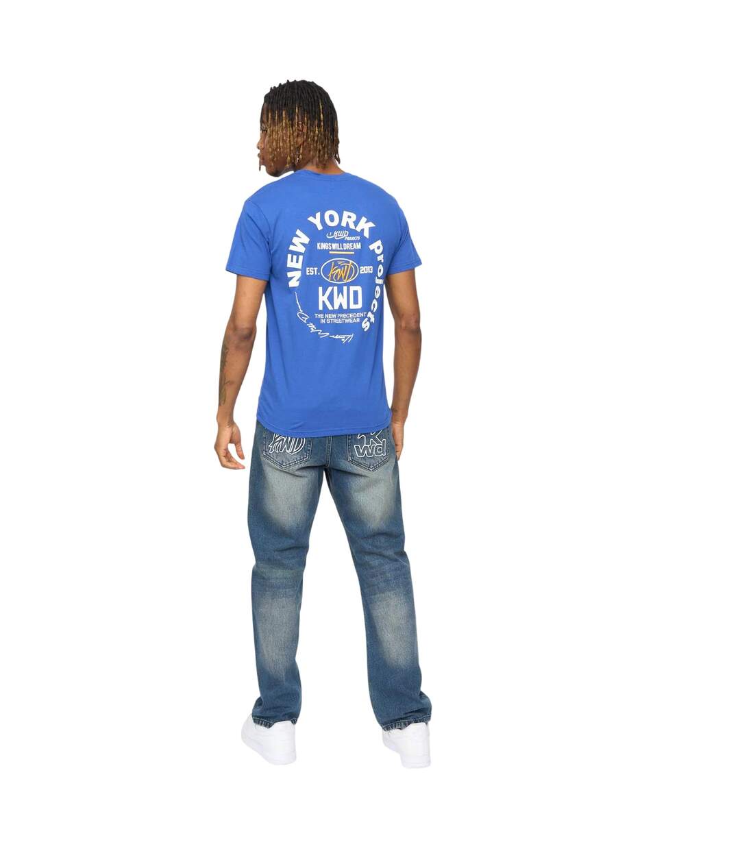 Mens Mobalot T-shirt Blue Kings Will Dream-4