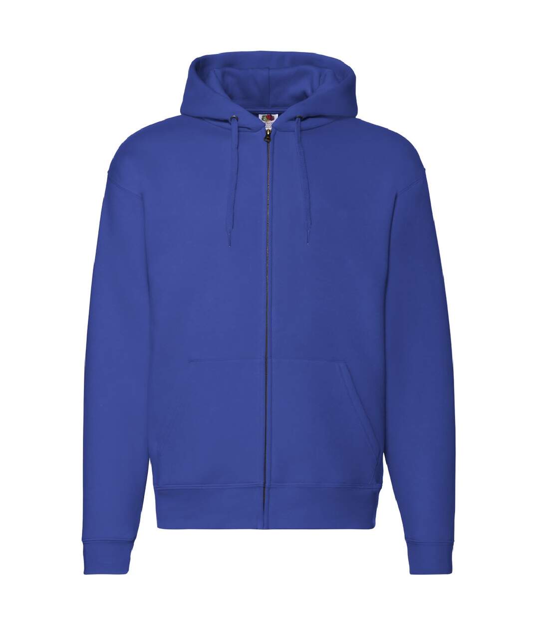 Sweatshirt à capuche et fermeture zippée homme bleu royal Fruit of the Loom