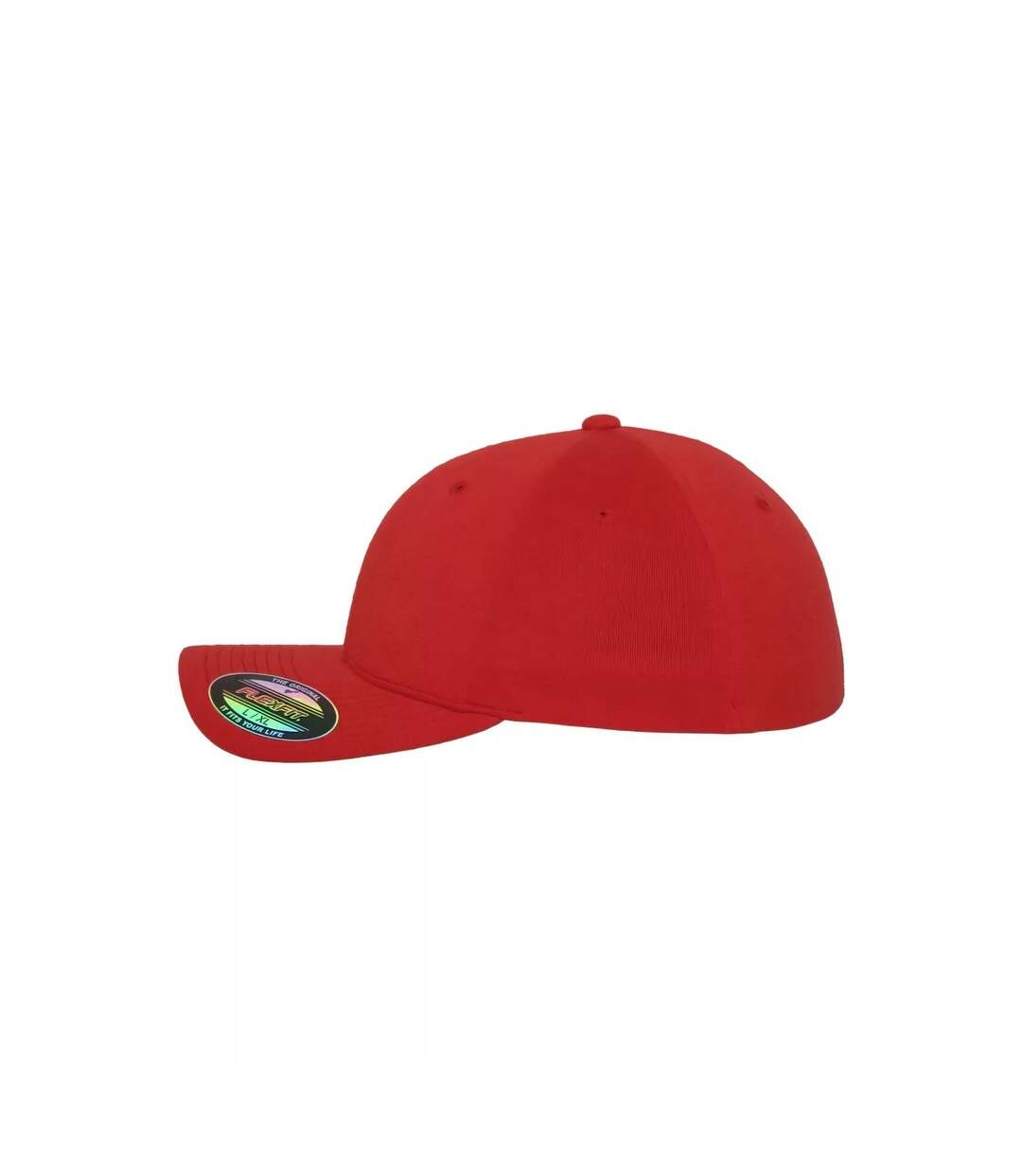 Casquette De Baseball Rouge Flexfit-3