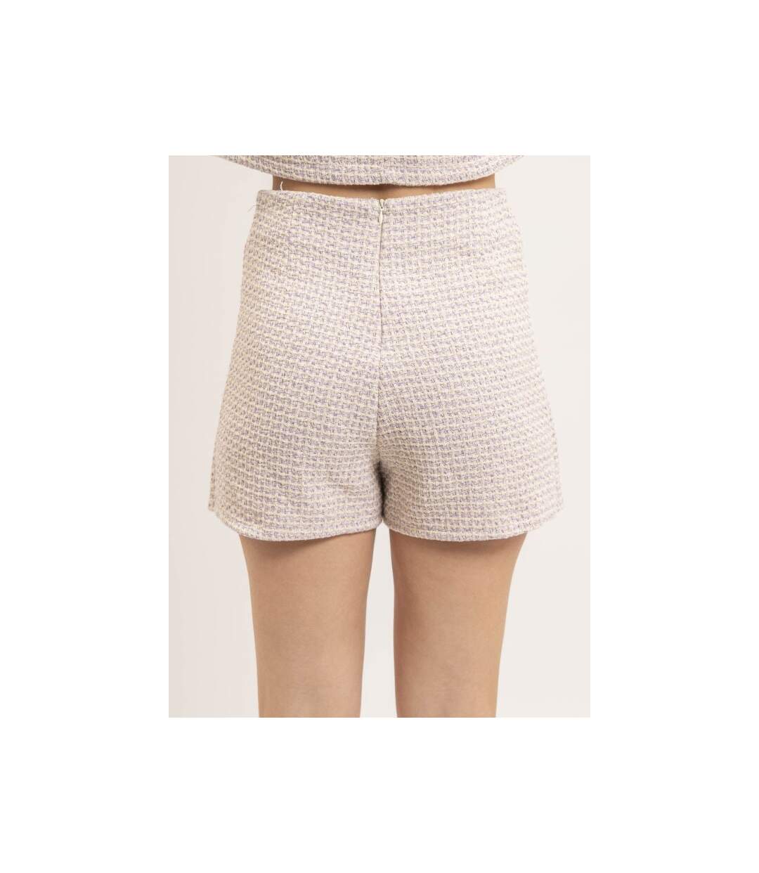 Jupe-short tweed XEVINE - Dona X Lisa-2