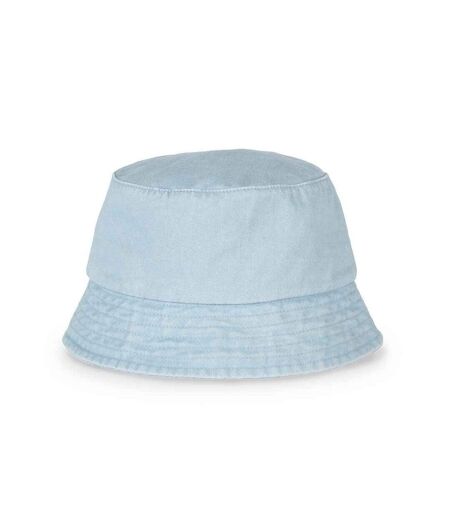 Unisex Adult Faded Bucket Hat Aquamarine Native Spirit