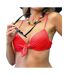 Haut de bikini rouge femme sun project push up-1