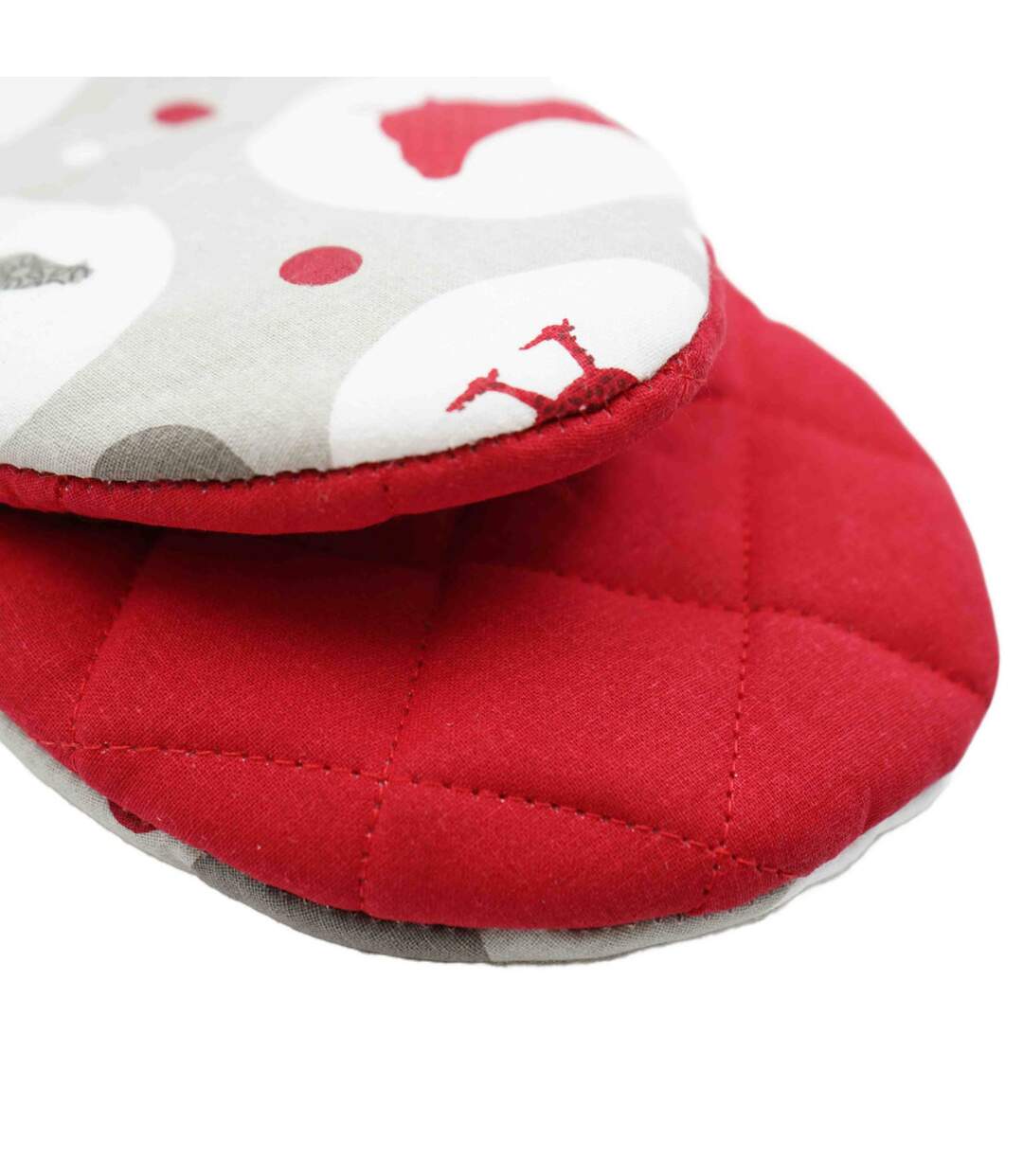 Gant de Cuisine à Pince Suzette 24cm Rouge-2
